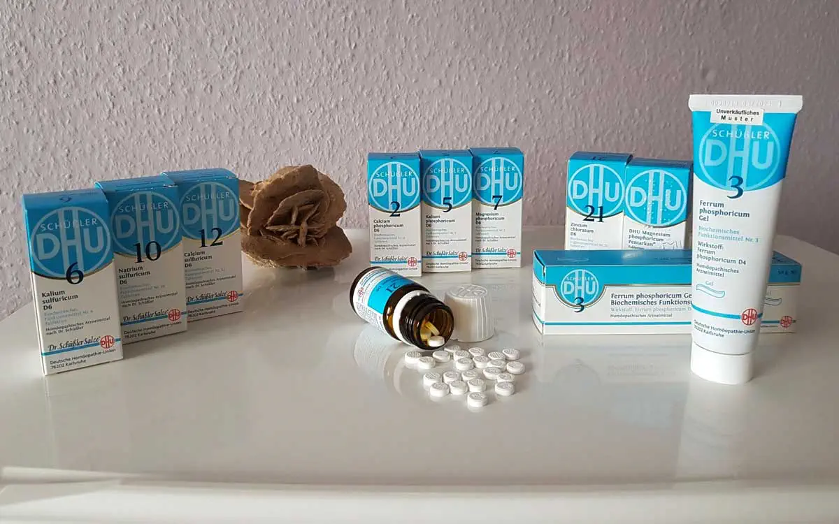 Dr. Schüßler Salze - Anwendung der Mineralsalze